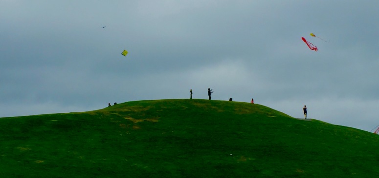 That's right, kite flying. 